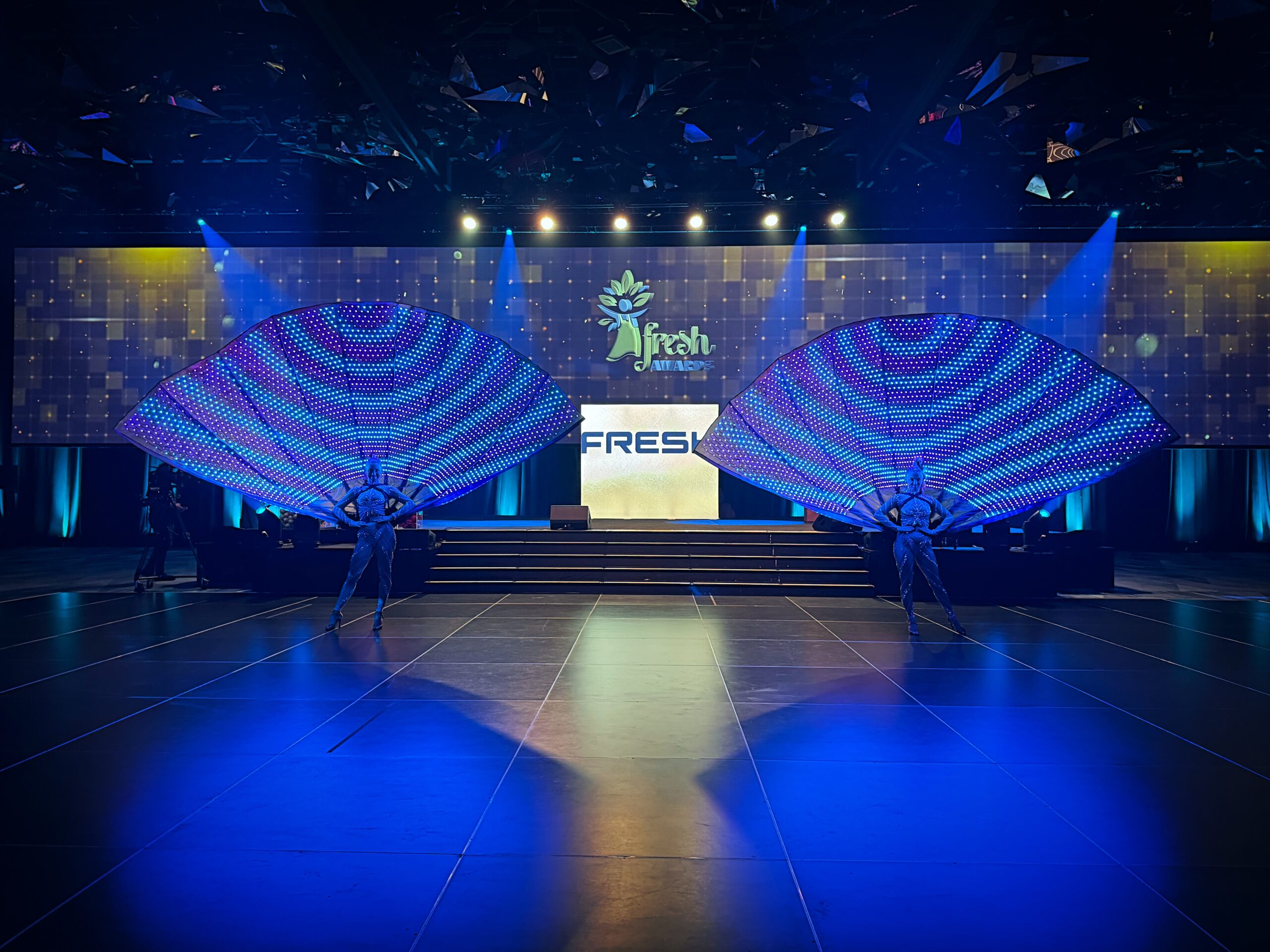 LED roving acts