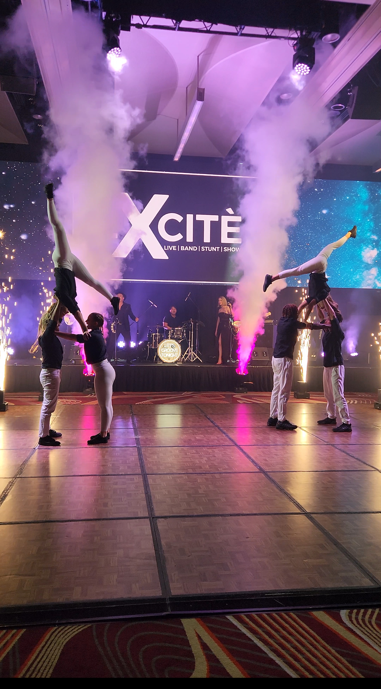Excite live ban stunt show