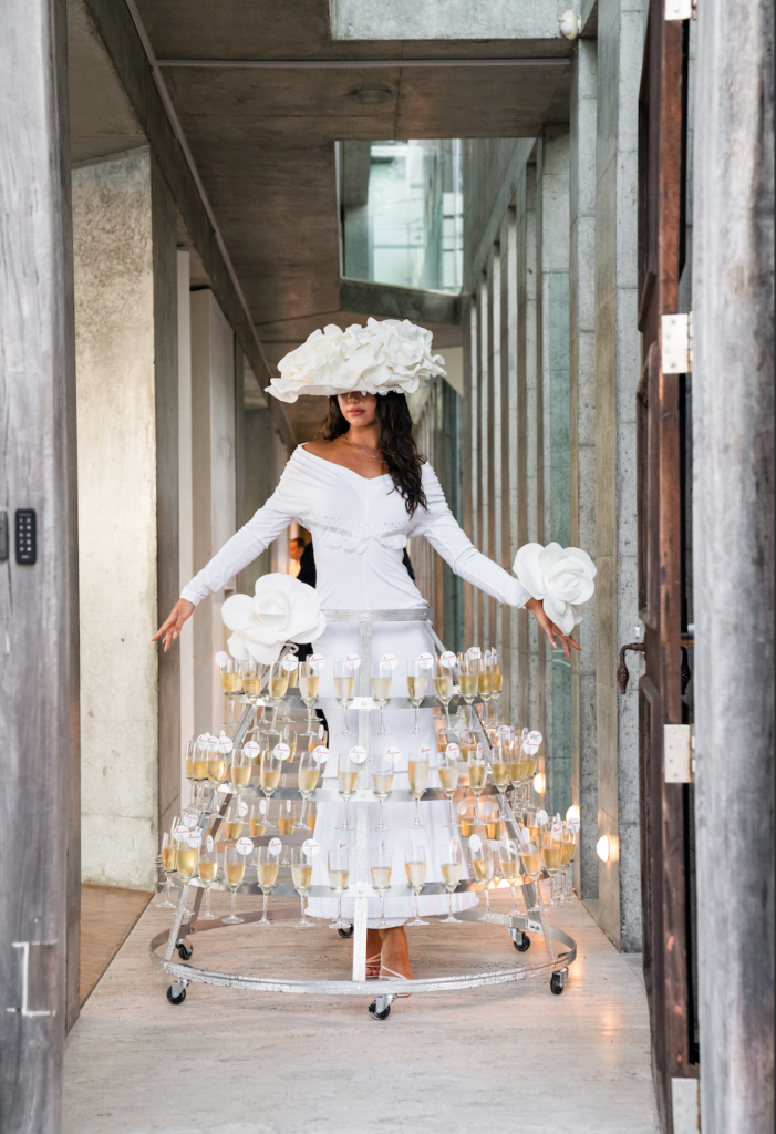 Champagne skirt