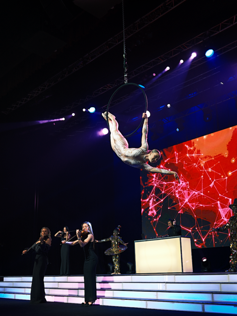corporate aerial entertainment